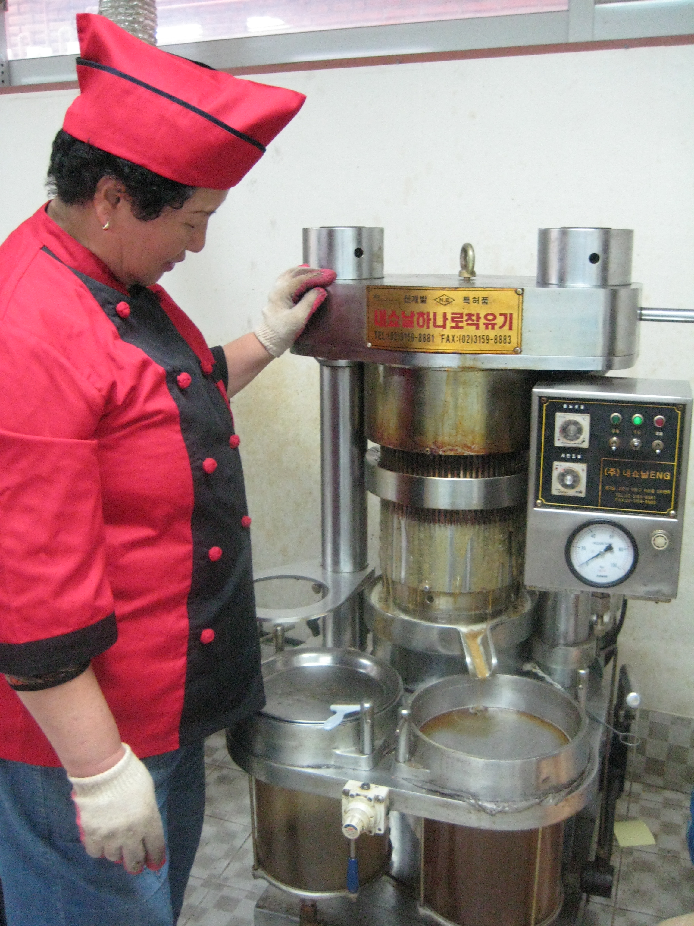 Sesame Oil Press at Senior Welfare Club