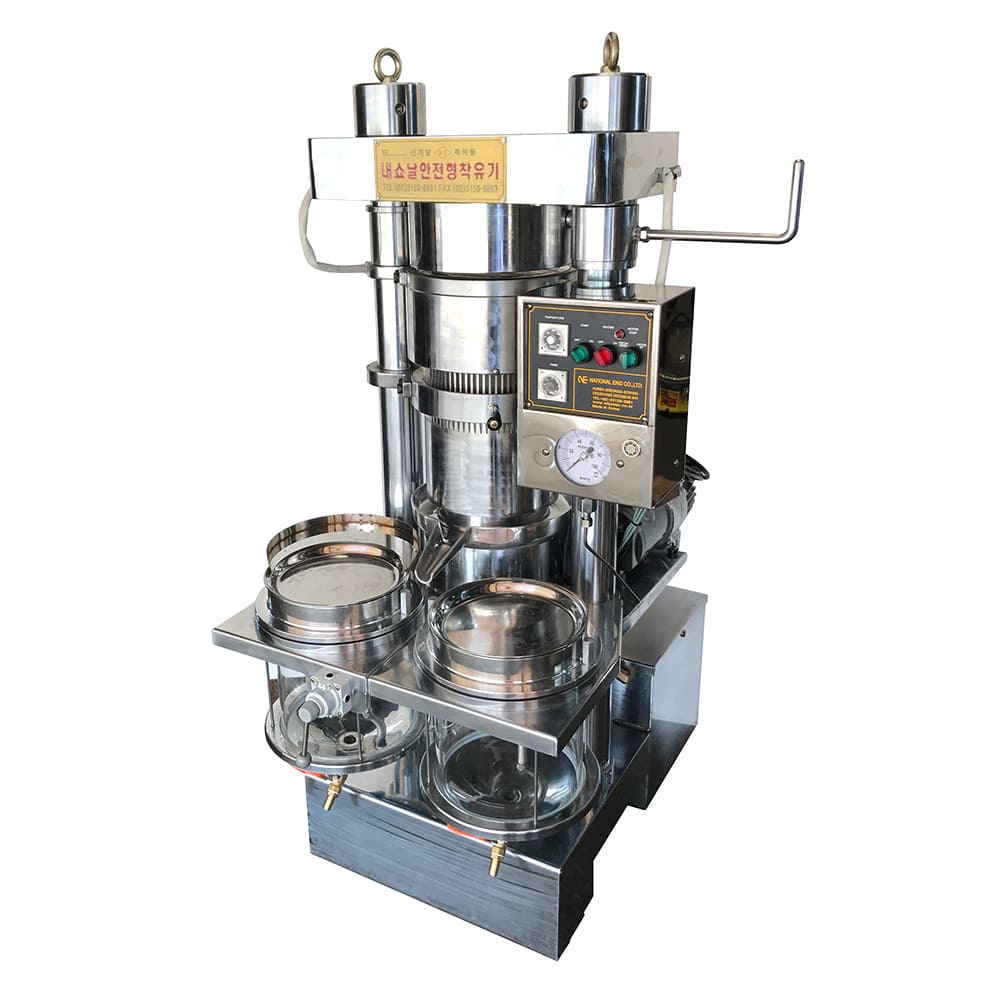 Twin-pod Oil Press machine